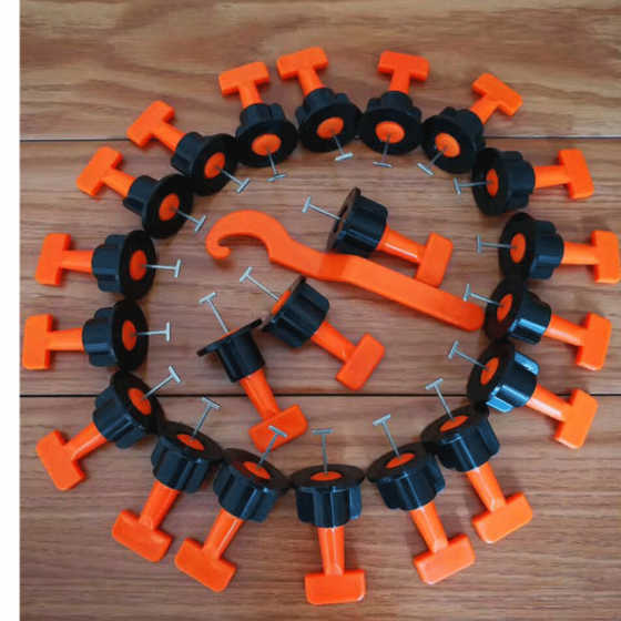 50pcs Useful Reusable Tile Leveling Positioning System Leveler T-lock Floor Tool